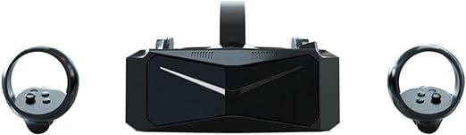 Pimax Crystal VR headsets - Dual Engines of PC VR and All-in-One Virtual Reality Headset, Dual QLED+Mini-Led Panels with 5760x2880 Resolution, Purer Black and Crystal Clear, 256G