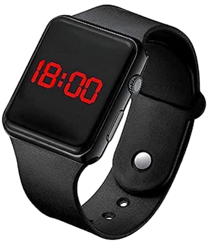 Xenon Enterprise Men's and Women's LED Digital Watch (Black)